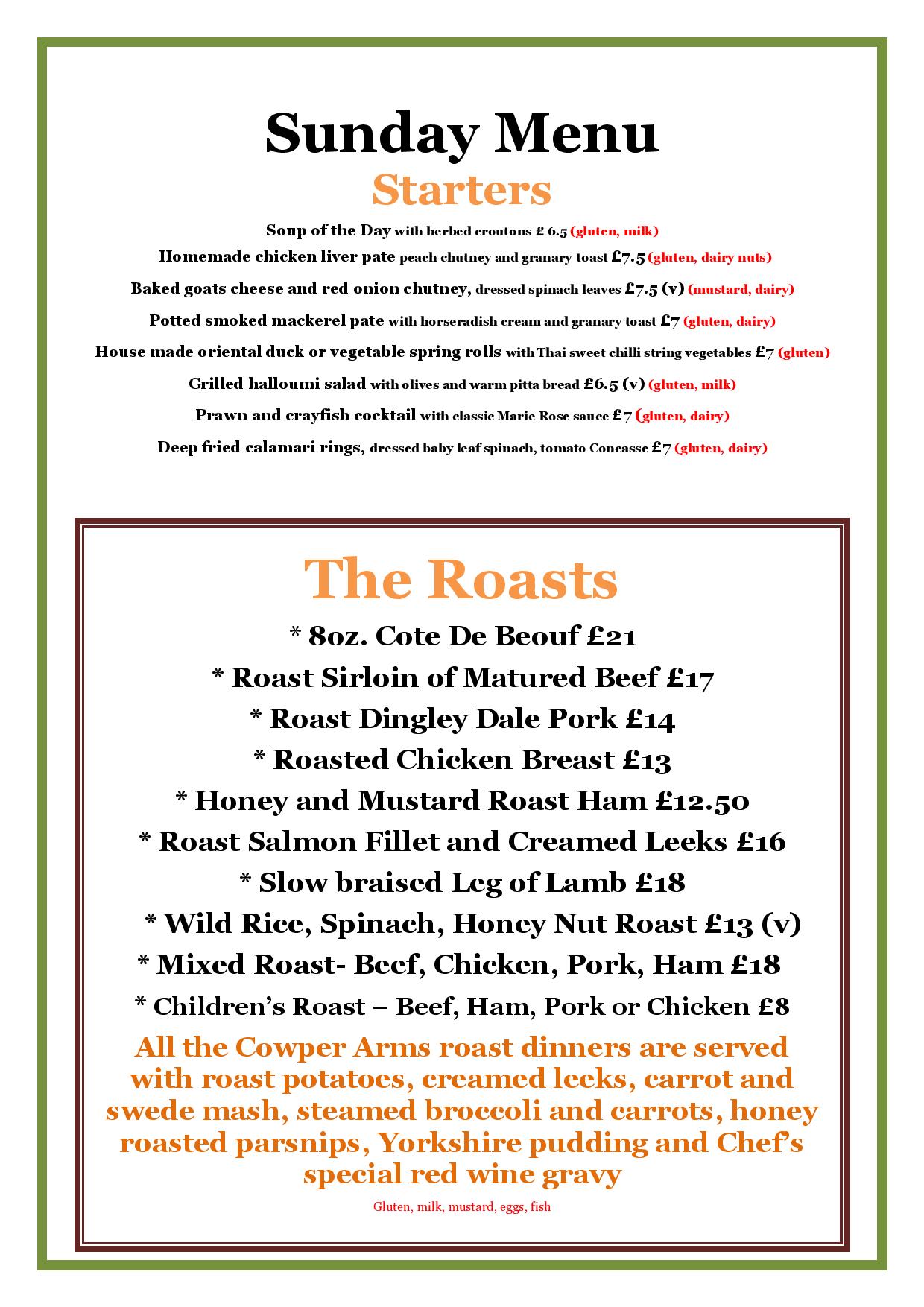 Sunday Dinner Menu Ideas Examples And Forms Www vrogue co